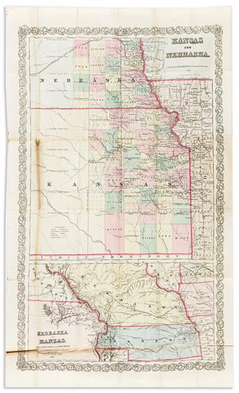 (GOLD RUSH GUIDE.) James Redpath; and Richard J. Hinton. Hand-Book to Kansas Territory and the Rocky Mountains' Gold Region.                     